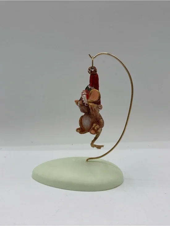 Hallmark Keepsake 1985 Vintage Merry Mouse Handcrafted Ornament - Picture 3 of 12